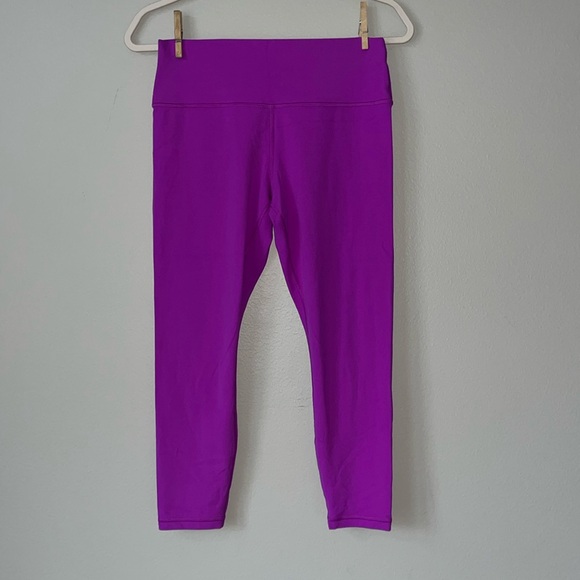 Athleta Transcend 7/8 Tight / Jazzy Purple / SZ L - Picture 4 of 9